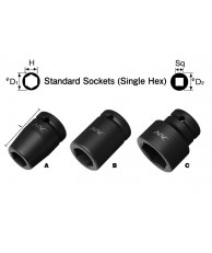 5/8" Standard Socket (Single Hex)